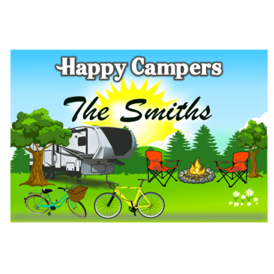 5th wheel camper sign