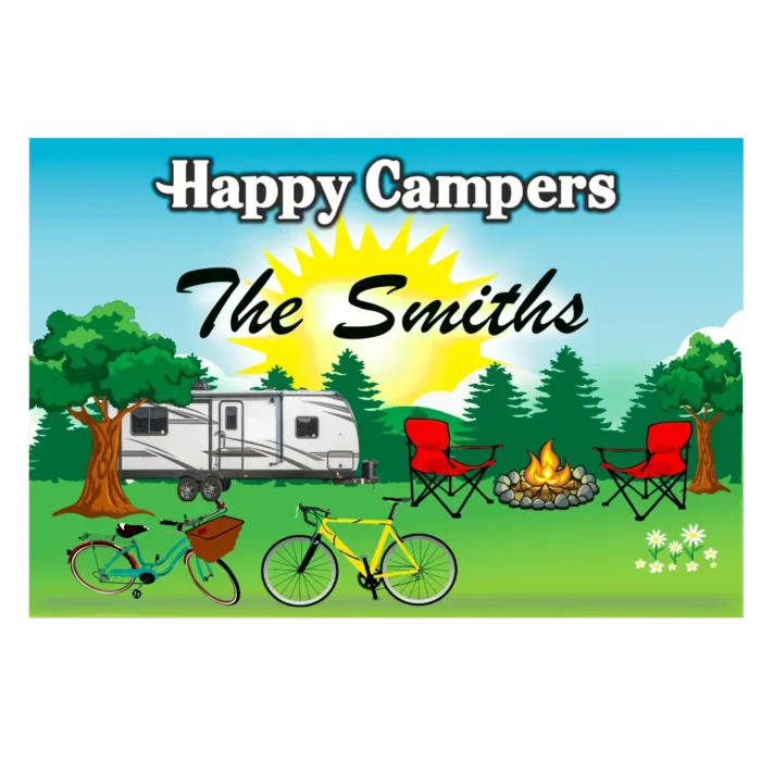 camper sign bikes